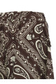 'Bandana' print bermuda shorts Brown