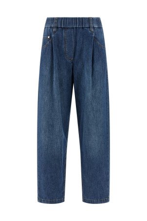 Pull-up jeans Blue