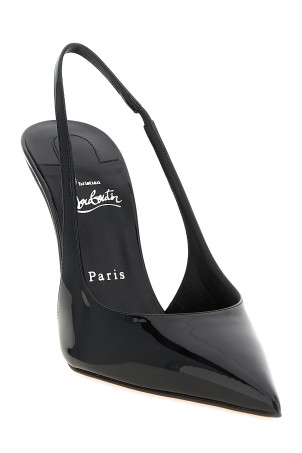 'Miss Z' slingback Black