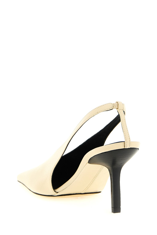 'Evelina' slingback Beige