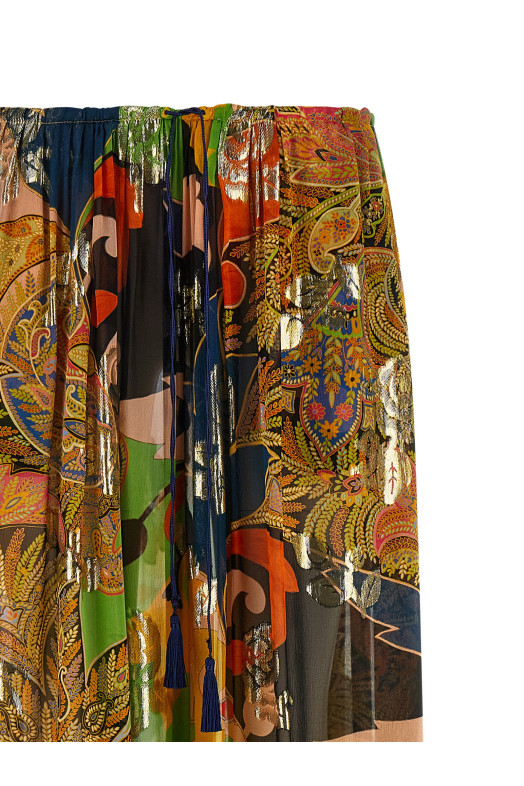 Silk pants Multicolor