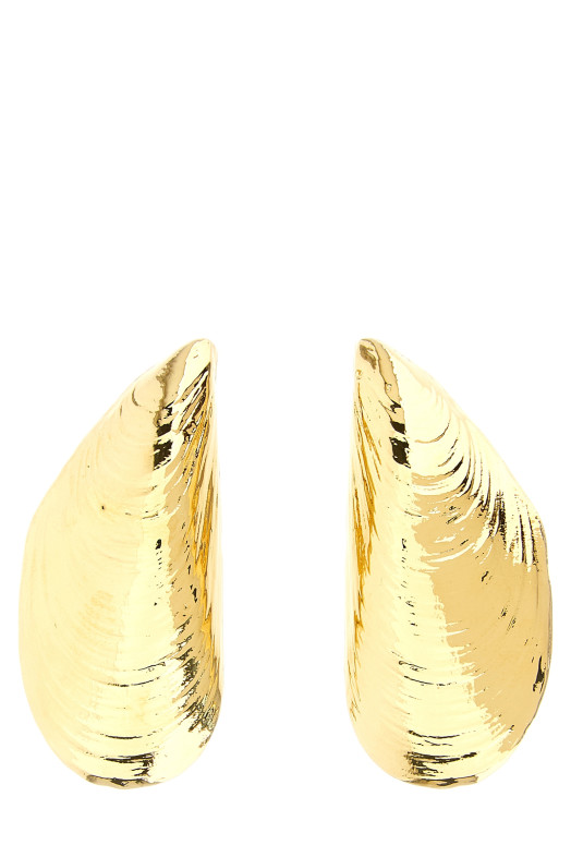 'Mussel Shell' earrings Gold