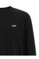 Stretch cotton t-shirt Black