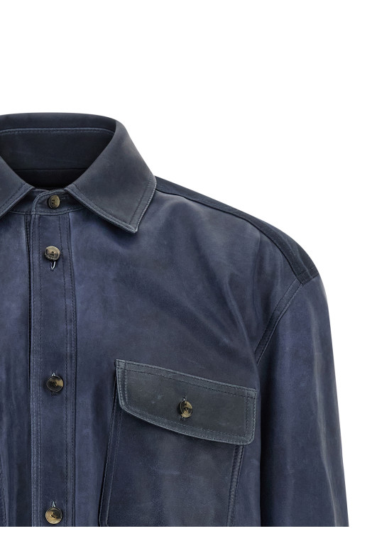 Vintage overshirt Blue