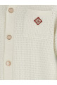 'Tennis Cotton Crochet' shirt White