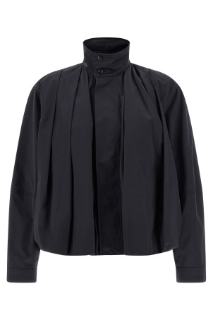 'Soft Pleated' jacket Blue