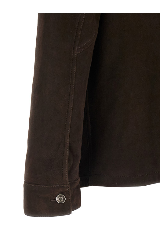 Suede sheepskin Brown