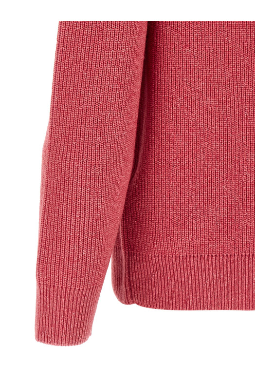 Half-zip sweater Pink