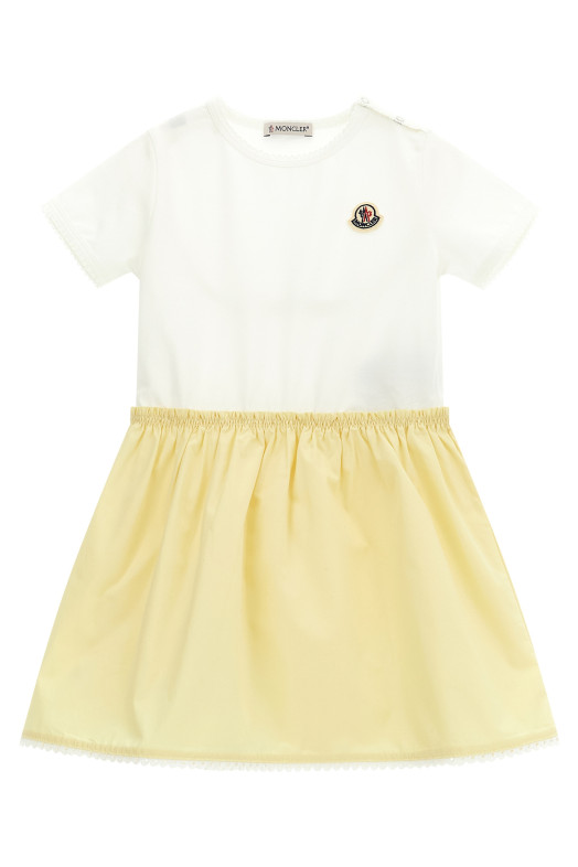 Logo patch dress Multicolor