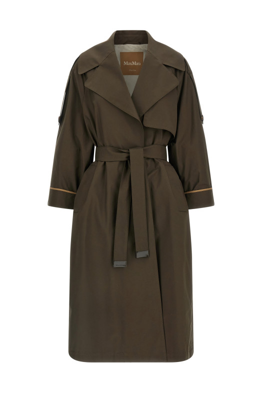 'MtcUtrench' trench coat Green