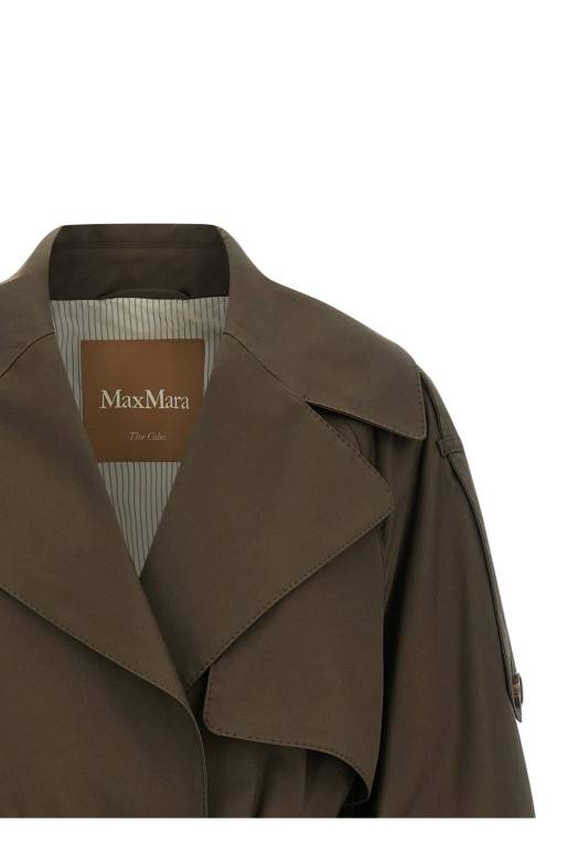 'MtcUtrench' trench coat Green