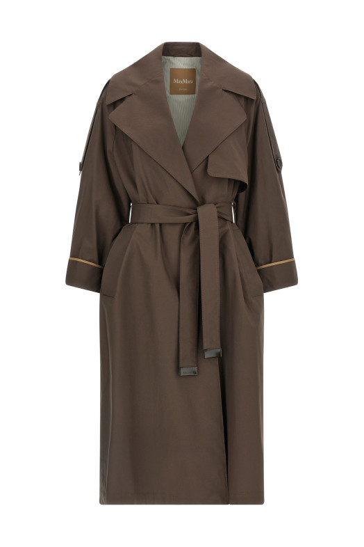 'MtcUtrench' trench coat Brown