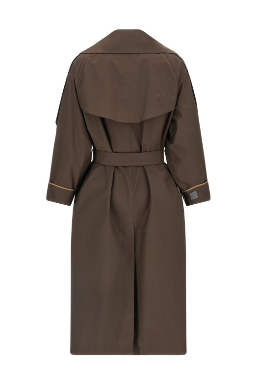'MtcUtrench' trench coat Brown