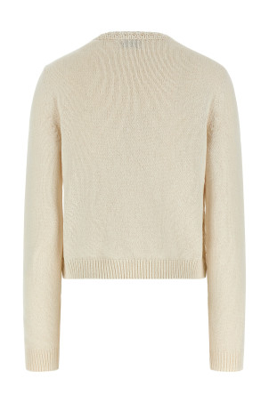 Padded cardigan Beige