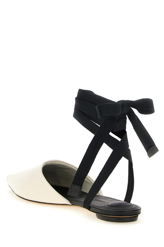 'Les Sandales Espadrilles' mules Beige