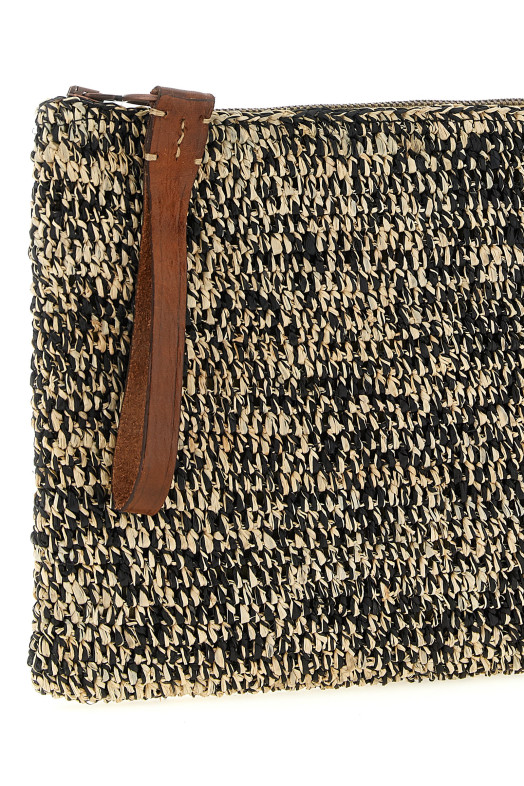 'Ampy' clutch Black-grey