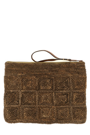 'Tanala' clutch Brown