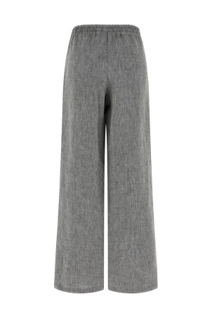 Linen trousers Gray