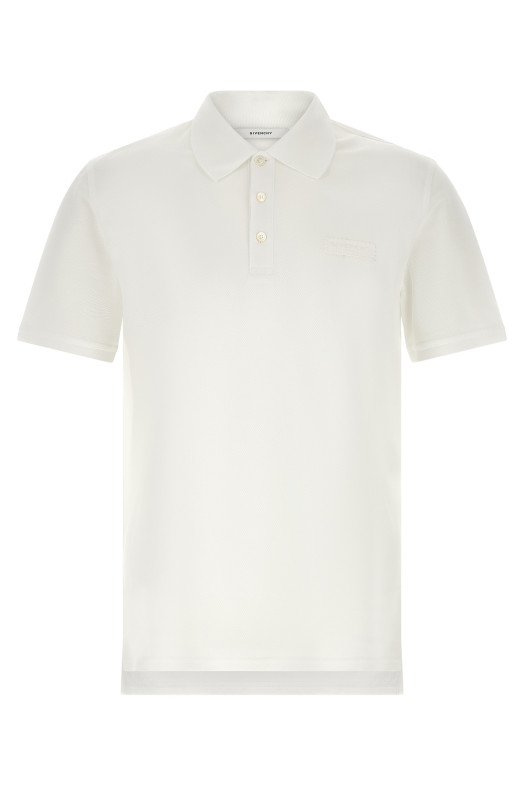 'GIVENCHY Paris' polo shirt White