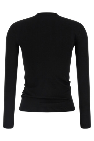 Valentino Garavani bow cardigan Black