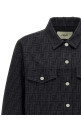 'FF' denim jacket Black