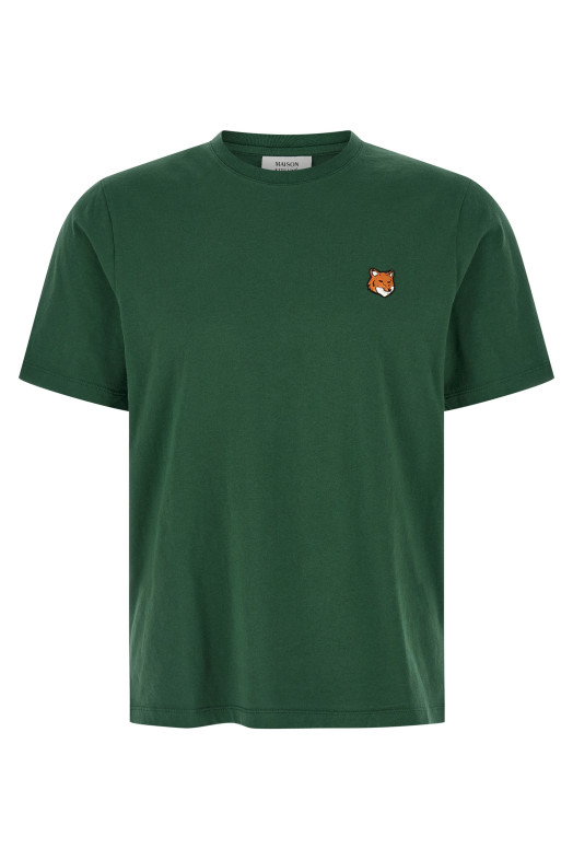 'Fox Head' T-shirt Green