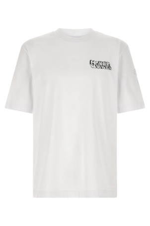 Embroidery t-shirt White