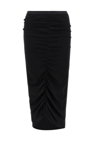 Valentino Garavani draped skirt Black