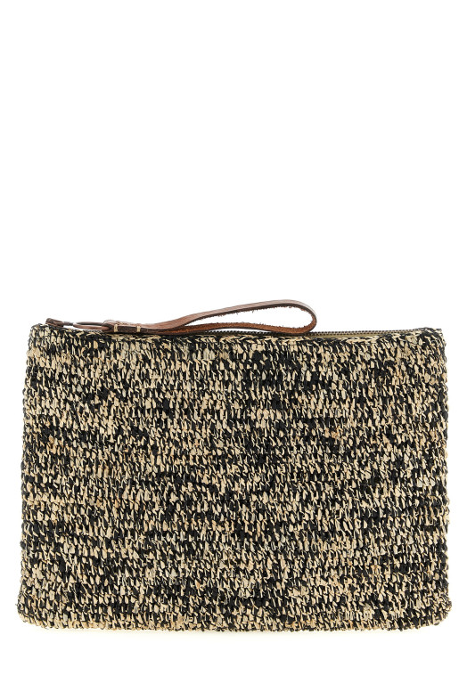 'Ampy' clutch Black-grey