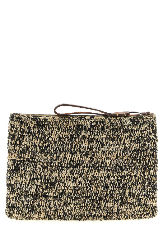 'Ampy' clutch Black-grey