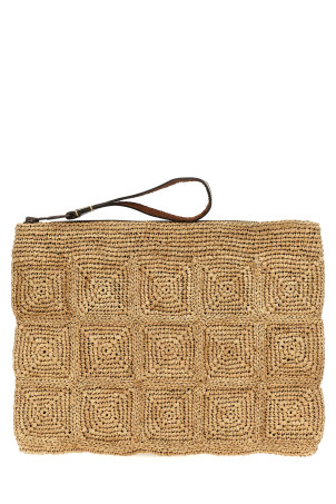 'Tanala' clutch Beige