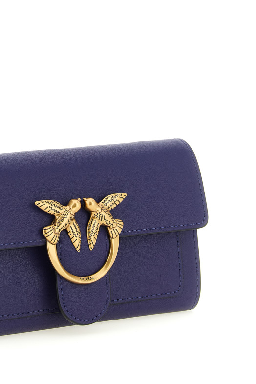 'Love Simply' wallet on chain Purple