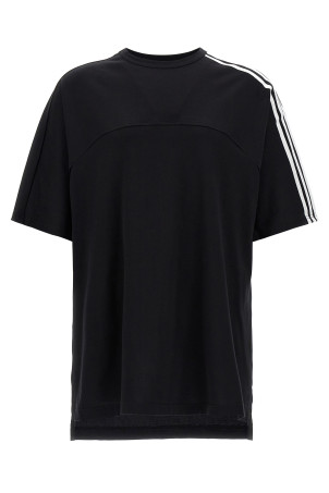 'Y-3 3-Stripes' T-shirt Black-grey