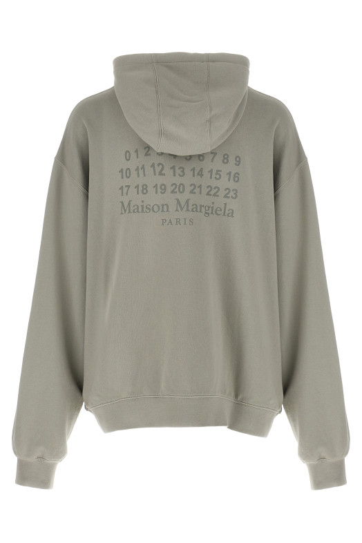 'Numeric signature MM6' hoodie Gray
