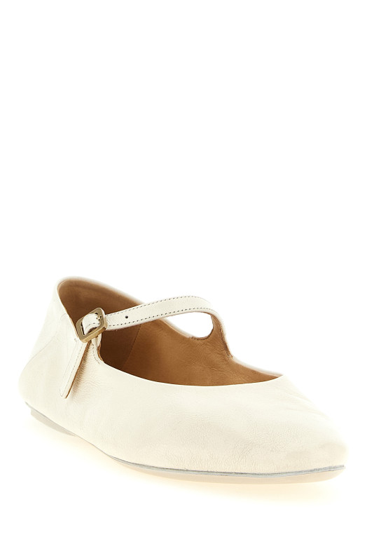 'Strascico' ballet flats Beige