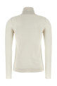 'Sparkling' turtleneck sweater White