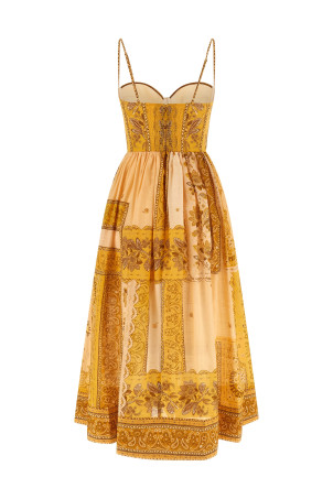 'Lucky Corset' dress Yellow