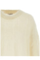 Mohair silk sweater White