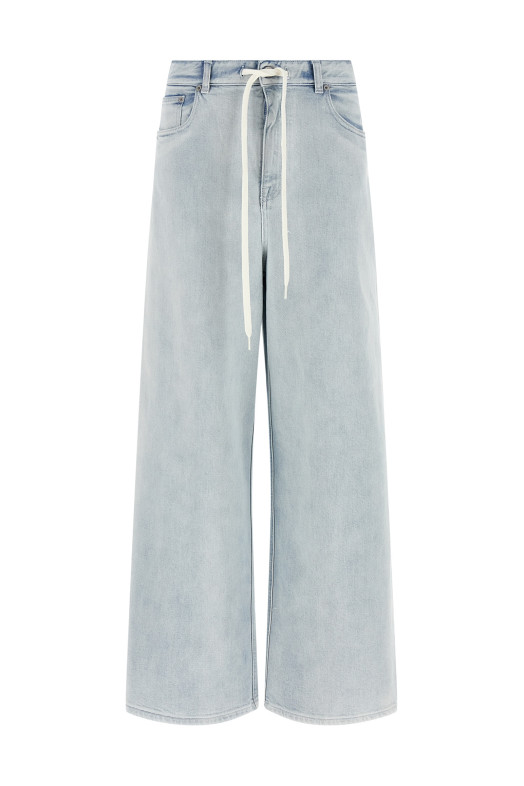 Drawstring jeans BLUE