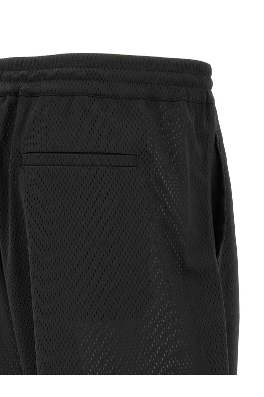 'Y-3 Mesh' bermuda shorts Black