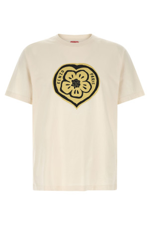 'KENZO Boke Heart' T-shirt Beige