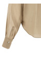 Taffeta shirt Beige