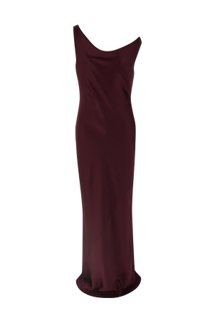 'Maria' dress Bordeaux