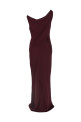 'Maria' dress Bordeaux