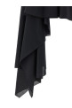 'La robe triangle courte' dress Black