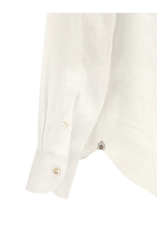 Linen blouse White