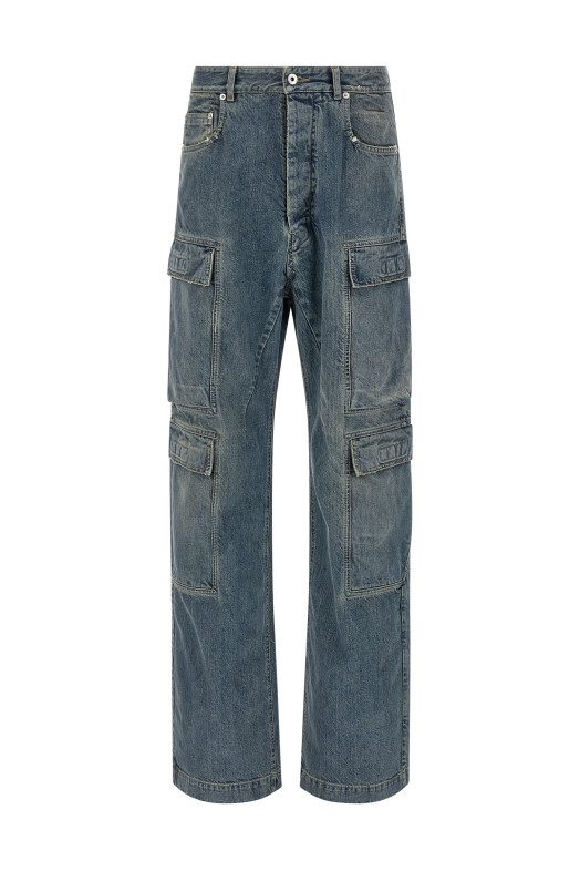 'Double Cargo' jeans Blue