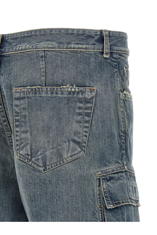 'Double Cargo' jeans Blue