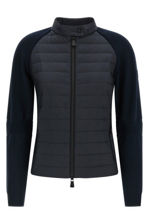 Padded cardigan Blue