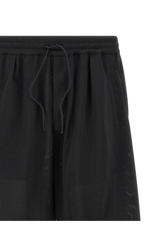 'Y-3 Mesh' bermuda shorts Black